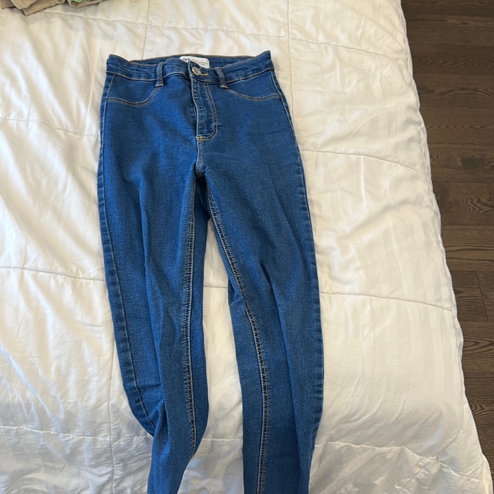 ZARA High Waisted Skinny Jegging/Jeans